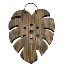 Space Saving Plant Mounting Board For Stair Cafes Entryways Wood