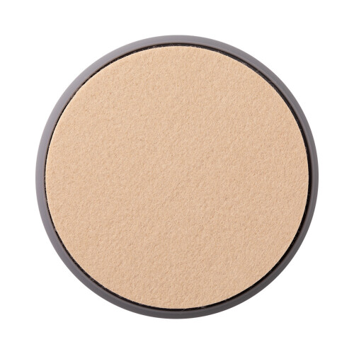 8Pieces Waterproof Silicone Coasters-sand color Gray silicone