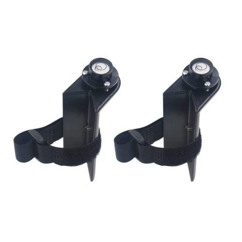 2X Centering Pole Leveler Bubble Assembly Level Strap Black