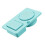 Space Saving Two Compartment Food Organizers for Kitchen-Blue 1