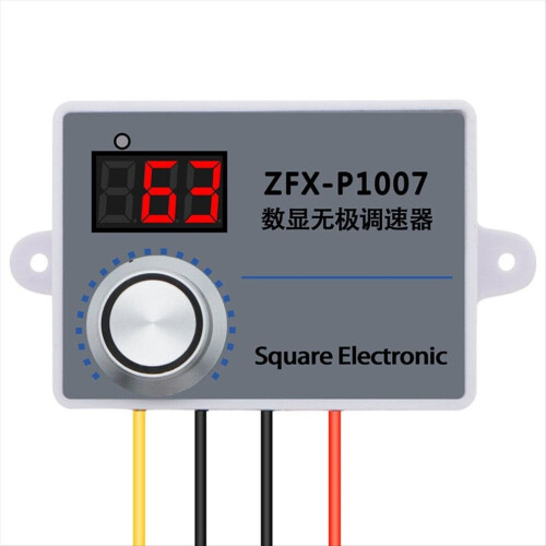 ZFX-P1007 Speed Regulator Adjustable Fan PWM Switchs Speed Controller
