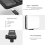 Lampe selfie/vidéo d'appoint, 60 LED, 3 modes d'éclairage réglables, noire 4