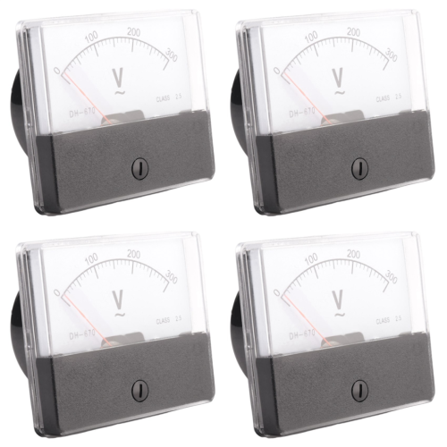 Rechteckiges AC 0-300V Manometer Analog-Panelmeter Voltmeter DH670