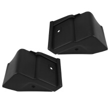 KB7W-51-W80B - Moldura inferior izquierda y derecha para guardabarros de Mazda (1 par)