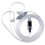 Câble de mise à niveau double microphone plaqué argent Type-C pour QKZ -M2 1
