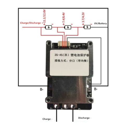 Μπαταρία λιθίου 12V τριπλής ζυγοστάθμισης Spit 3S 100A 11.1V/12.6V 1