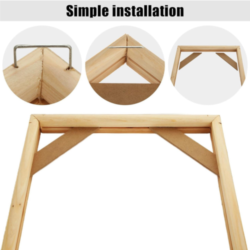 2 σετ DIY ξύλινο πλαίσιο καμβά, 16X20 ίντσες για ελαιογραφίες 2