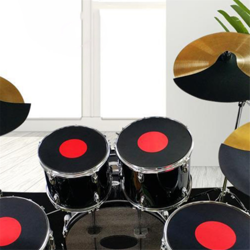 Κιτ 4 τεμαχίων αφρού Mute Pads Μέρη οργάνων Jazz 2