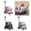 Ergonomic Pet Strollers For Small Breaths Sunproof Canopy-Gray 3