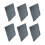 6pcs Nesting Box Liner Mats Eggs Lying Pad for Organized-Gray 1