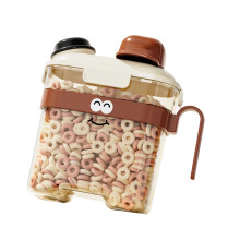 Teapot Themed Pet Food Storage Solution Extra-brown 3.6 liters
