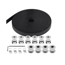 Cinghia di distribuzione 5M, larghezza 10 mm, 20 denti, foro da 5 mm, puleggia di distribuzione