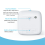 60-Minute Visual Timer with Night Light, Countdown Timer, Blue 3