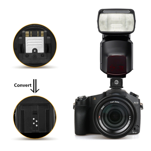 TF-335 Mi Μετατροπή σε DSLR SLR Προσαρμογέας θερμού παπουτσιού 2