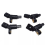 4PCS Front Rear Left/Right ABS Wheel Speed Sensor 4