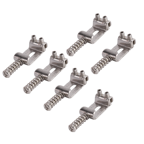 36X Gitarrbryggsadlar Rulltremolo för Silver 2