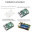 Placa de expansión GPIO con placa acrílica para Raspberry Pi B 4