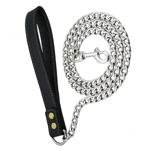 Laisse dorée pour chien 2