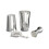 Cocktailshaker-set: Cocktailsil och jigger-set. 1