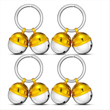 Paquete de 8 cascabeles extra fuertes para perros y gatos, de latón, para collar de perro y rastreador