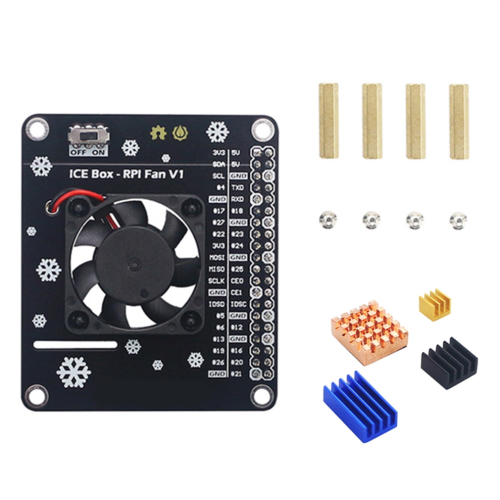 Ventola di raffreddamento singola per la scheda di espansione GPIO modello B