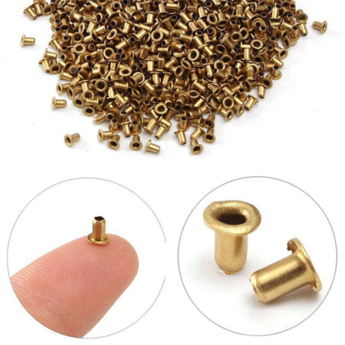 1000Pcs copper Beekeeping Eyelets For Frames Bee Hive Copper Caps 2