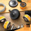 2 Pcs Air Compressor-Silencer with 6 Pcs Air Compressor Intake Filter 2