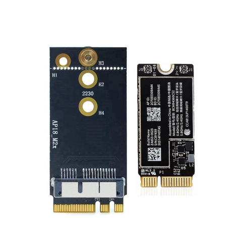 Κάρτα Wifi διπλής ζώνης BCM94360CS2 + Κάρτα προσαρμογέα A/E κλειδιο