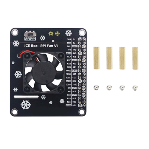 Ventola di raffreddamento singola per la scheda di espansione GPIO modello B 1