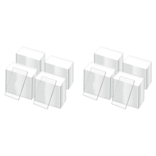 50 stuks transparante acryl tafelkaartjes, rechthoekig, naamkaartjes, doe-het-zelf decoratie