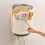 Contenitore per posate da cucina a parete con coperchio 3