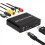 Convertidor de audio ARC de 192 KHz a óptico/coaxial/RCA/conector de 3,5 mm 3
