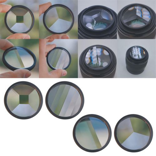 49mm Kaleidoscopes Glass Prismatical Camera Lens Filter D 1