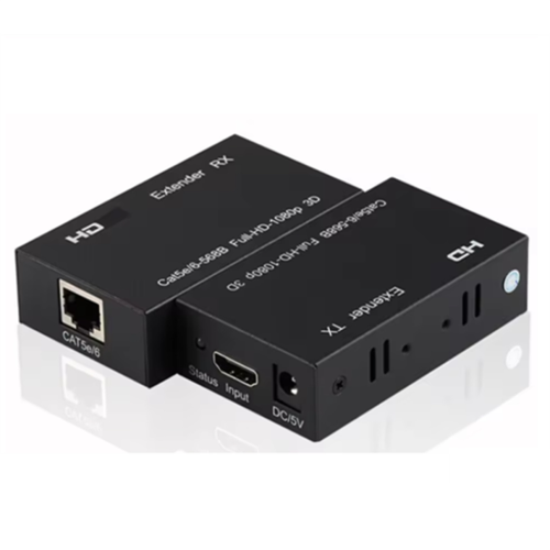 Extensor de red compatible con 60M, puertos RJ45, HD 1080P (UE)