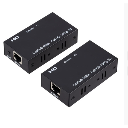 Extensor de red compatible con 60M, puertos RJ45, HD 1080P (UE) 2