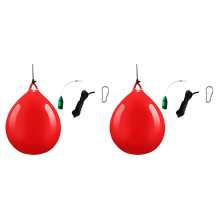 1 sacco da boxe pesante con gancio per iniettore d'acqua, ideale per l'allenamento domestico.