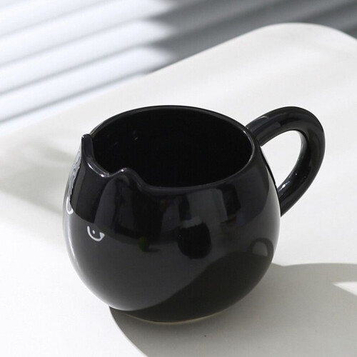 Söt mugg för kaffe och te, 340 g keramisk kattkopp 2