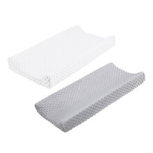 2 Piece Cover for Bassinet Fitted Sheet Bassinet Fitted Sheet Bed Sheet Changing Mat Sheet for Changing Table Nappy Pad Cover