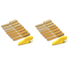 70-delige schuurpapierset, 3,5 x 1 inch handschuurblok
