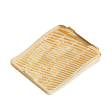 Cats Litter Area Mats Multifunctional Debris Trapping-Yellow