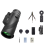 80X100 HD Monocular Telescope with Smartphone Adapter Tripod 1