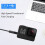 4 kpl USB-C - Mini USB 2.0 -sovitin MP3-kojelautakameralle, musta 4