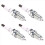 4 candele per auto per A1 A3 Golf 3