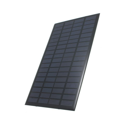 2x 18V 2.5W Πολυκρυσταλλικοί Φορτιστές Φωτοβολταϊκών Κυψελών 19.4X12X0.3cm 2