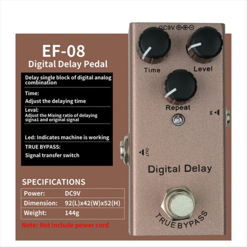 Mini-Digital-Delay für E-Gitarren-Effektpedal 1