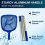 Pool Supply Swimming Pool Leaf Skimmer Net 4 Aluminiumstänger 4