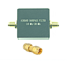 Filtro passa-banda BPF per banda aerea 118MHz-138MHz per RX
