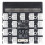 Breakoutboard met 17 poorten, 6-pins LED-display, voedingsmodule en serveradapter. 2