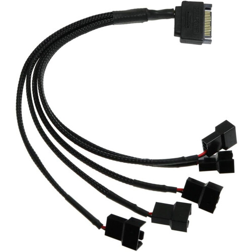 Breakoutboard met 17 poorten, 6-pins LED-display, voedingsmodule en serveradapter. 2
