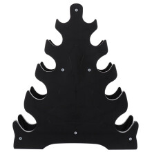 Soporte para mancuernas compacto con estructura en A